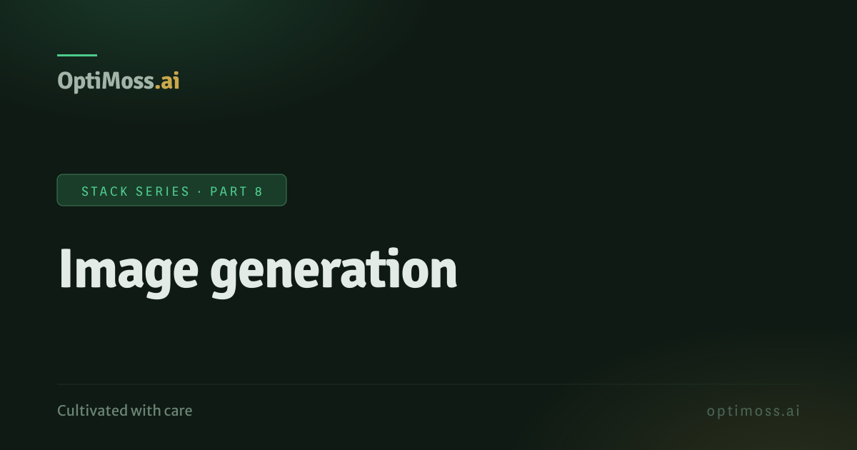 Image generation — OptiMoss Stack Series